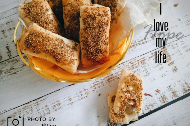 肉松芝麻小烧饼