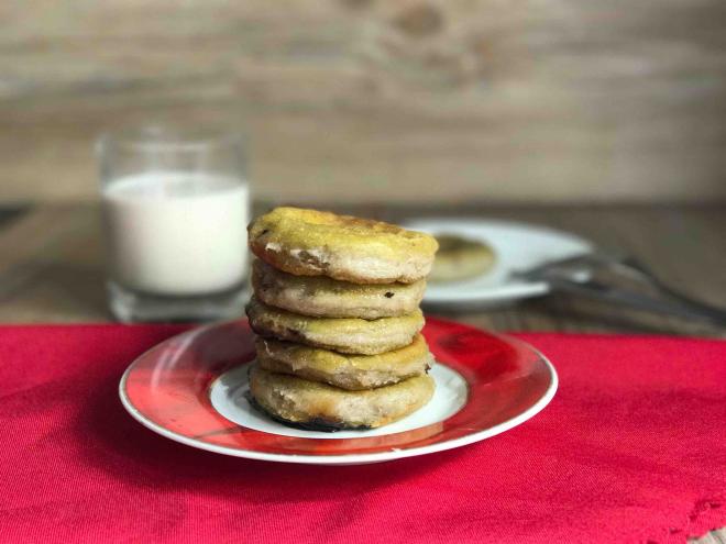 红糖豆渣糯米饼