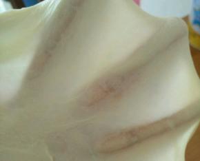 继续揉到出膜。