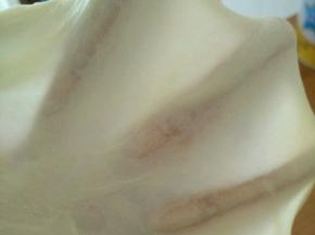 继续揉到出膜。