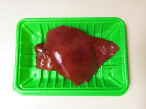 猪肝挑选有弹性的买