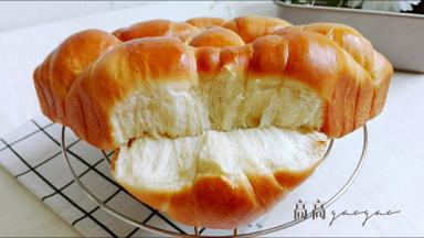 掰开，松软拉丝