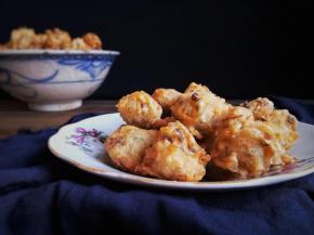 捞出控油凉一下就可以吃了，香香的萝卜丸子