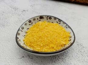 这次选择的是黄色的面包糠，颜色金黄金黄，特别漂亮。