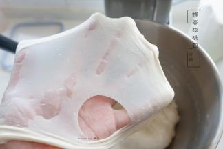 用后油法打至十成筋完全状态