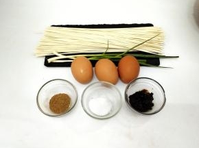 准备好食材