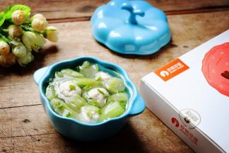 成品，清淡开胃的鲜汤来啦。