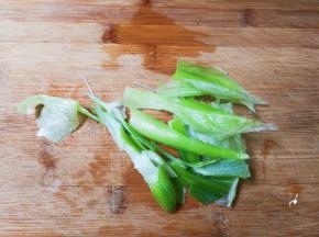 大葱切条