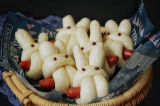 这个小兔子很小，如果你做的比较大，就要适当延长时间。