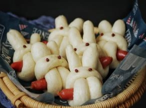 这个小兔子很小，如果你做的比较大，就要适当延长时间。