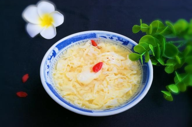 桂花枸杞酒酿蛋花