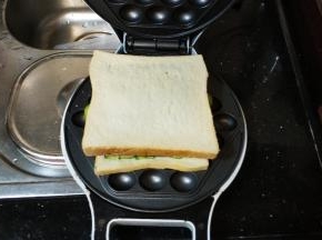 最后放上吐司片