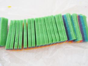 切成均匀厚度的薄片