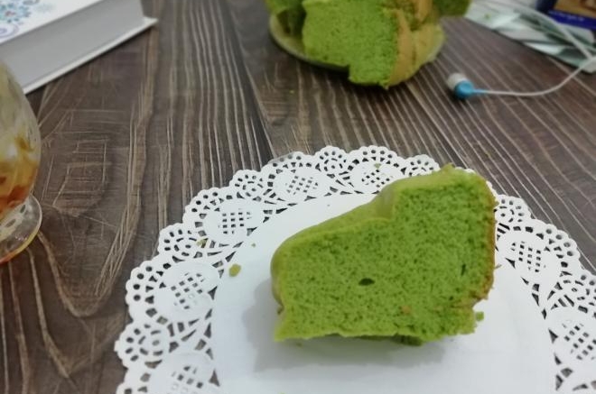 菠菜汁蛋糕