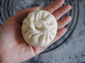 像包包子一样包紧收口