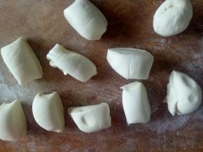 分割面团，40克一份正好分10份