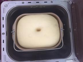 发酵至两倍大，戳洞不回缩即可