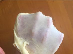 直到揉出膜即可，没揉出膜，就多揉一会