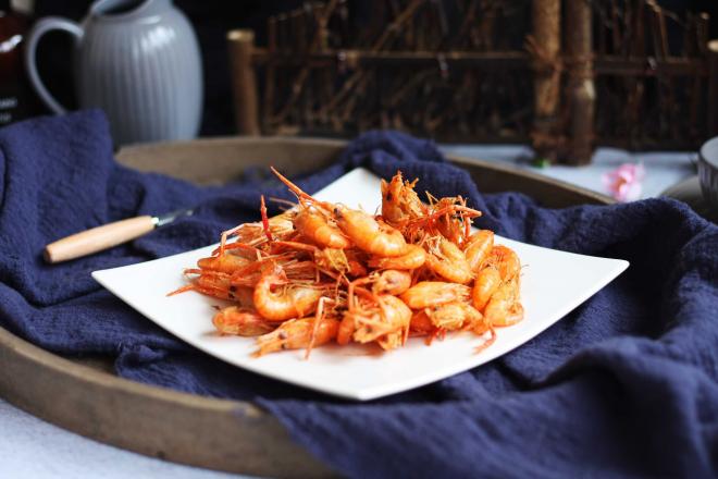 干炸小河虾
