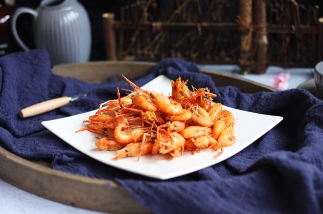 干炸小河虾