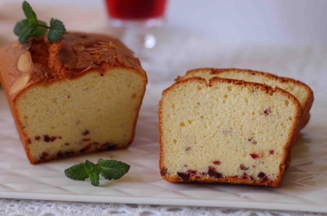 蔓越莓海绵蛋糕