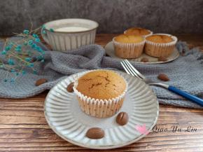 巧克力海绵纸杯蛋糕。