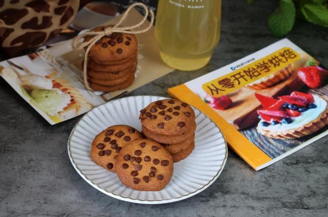 红糖巧克力小圆饼