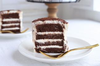 表面筛上防潮可可粉装饰