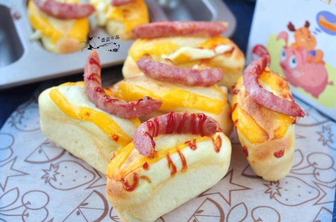 香肠芝士面包