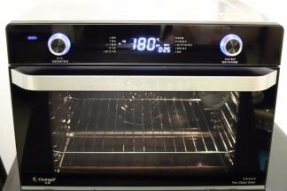 长帝空气烤箱预热上下火180度