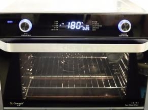 长帝空气烤箱预热上下火180度