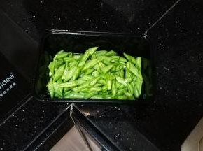 斜切成小段