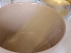 吉利丁片用凉水泡软