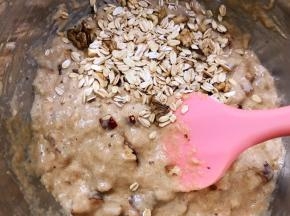 撒上燕麦片