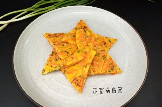 胡萝卜鸡蛋饼