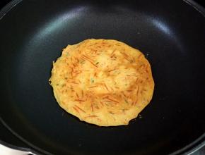 翻面，烙个几秒即可