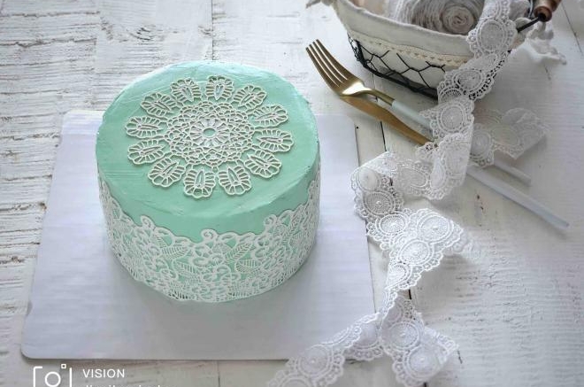 巧克力蕾丝奶酪蛋糕