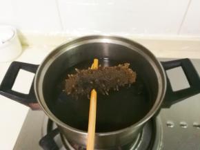 用筷子轻松穿透就可以吃了