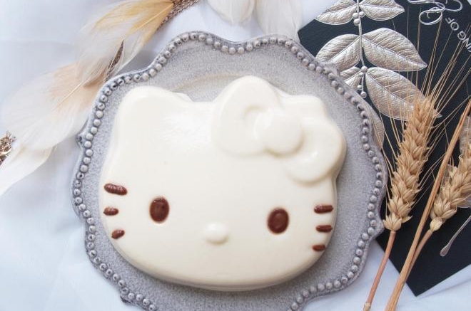 Hello Kitty牛奶冻