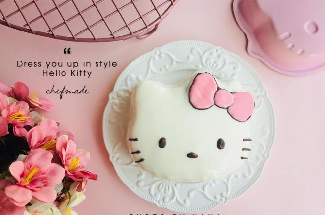 KITTY柠檬海绵（镜面淋面）