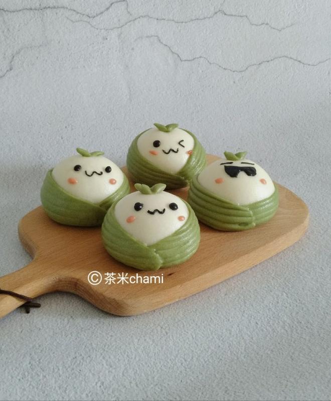 长草颜团子粽馒头