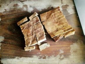豆腐干切块