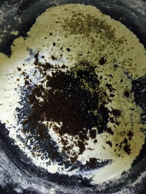 所有馅儿料混合。