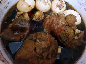 离火后再浸泡一个小时入味
捞出沥干水