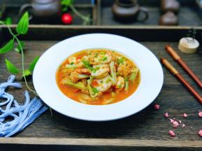 盛出装盘，撒上葱花。