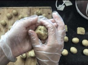 封口。