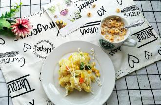 搭配一杯牛奶谷物脆，美好的一天开启啦～