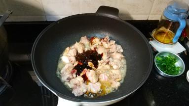 放入调味料