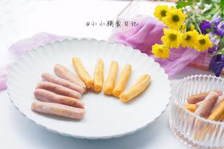 磨牙棒里外都是硬的 如果还有点软需要继续烘烤，凉透以后密封保存即可