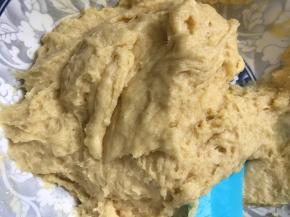 拌至无干粉即可